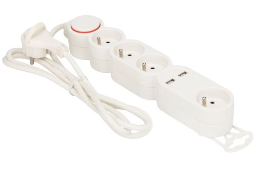 TEMIUM MULTI 4PORT+USB 1,5M