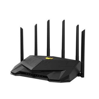 Routeur sans fil Wifi Bi-bande Asus TUF Gaming AX6000 Noir et jaune