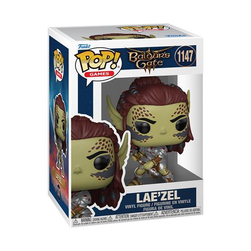 Baldur' Gate 3 Figurine POP! Lae'zel avec Epée 9 cm