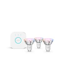 Kit de 3 ampoules connectées Philips Hue E 806 A60 E27 EU Blanc et couleur
