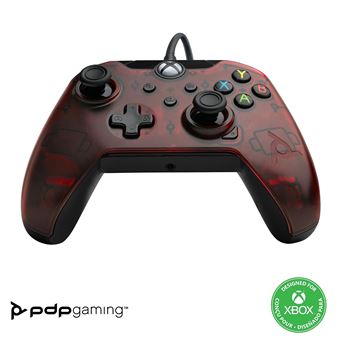 Manette filaire Pdp pour Xbox Séries X/S Rouge