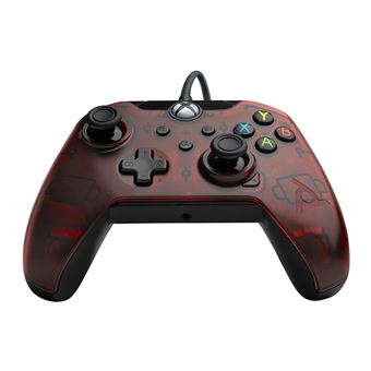 Manette filaire Pdp pour Xbox Séries X/S Rouge