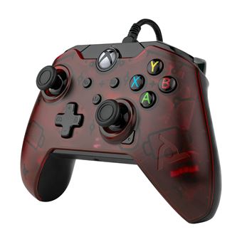 Manette filaire Pdp pour Xbox Séries X/S Rouge