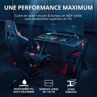 Bureau Gaming Trust Dominus GXT 711 Noir