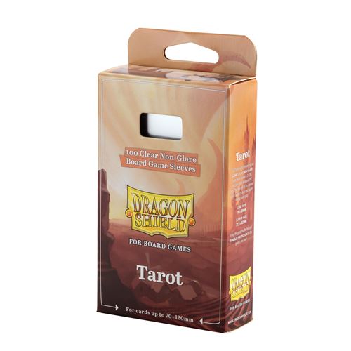 Pack 100 protège-cartes Board Game Sleeves Dragon Shield Tarot 70 x 120 mm - Lee cooper