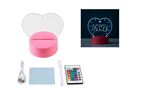 ITOTAL LAMPE LED MESSAGE COEUR AVEC STYLO