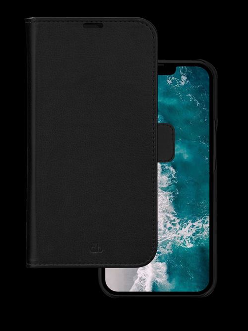 Étui Folio Stockholm pour iPhone 14 Plus Noir