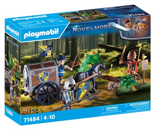 Playmobil Novelmore 71484 Convoi de Novelmore avec bandit