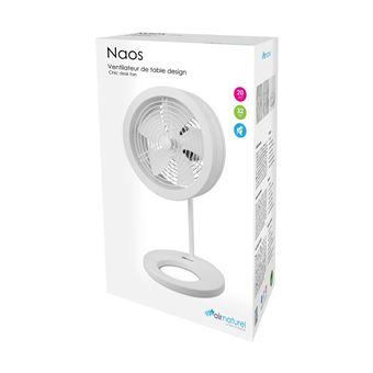 Ventilateur de table Air Naturel Naos Blanc