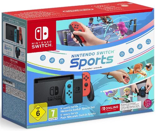 Pack Console Nintendo Switch + Nintendo Switch Sports