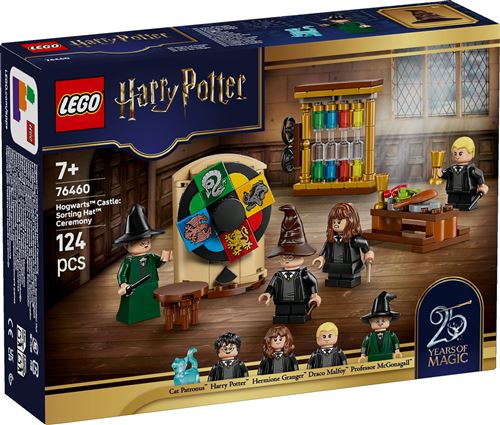 LEGO Harry Potter Le château de Poudlard : la cérémonie du Choixpeau magique 76460