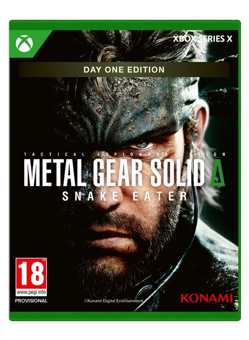 Metal Gear Solid Delta : Snake Eater Day One Edition Xbox Series X Konami - vue 3