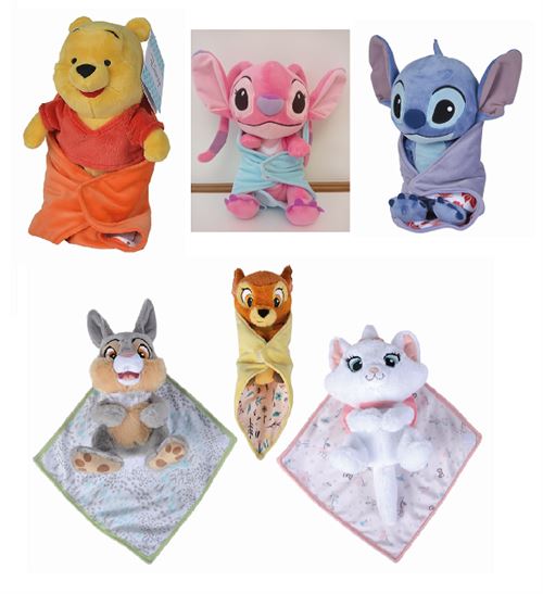 Disney Blankee Stitch+Classic (25cm,6ass