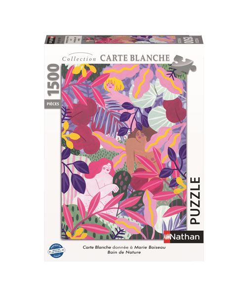 Puzzle 500 Pièces La Bohémienne Nathan - Collector Rare, Occasion, Fabriqué En France