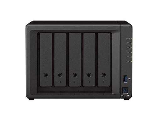 Serveur NAS Synology DiskStation DS1522+ 5 baies 8 Go Noir