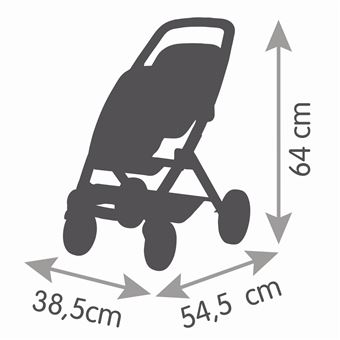 Poussette de poupée Smoby Maxi-Cosi Poussette Jumeaux Sauge