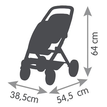 Poussette de poupée Smoby Maxi-Cosi Poussette Jumeaux Sauge