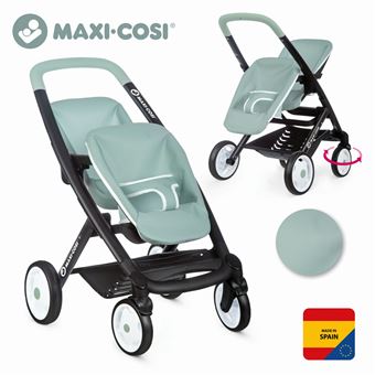 Poussette de poupée Smoby Maxi-Cosi Poussette Jumeaux Sauge