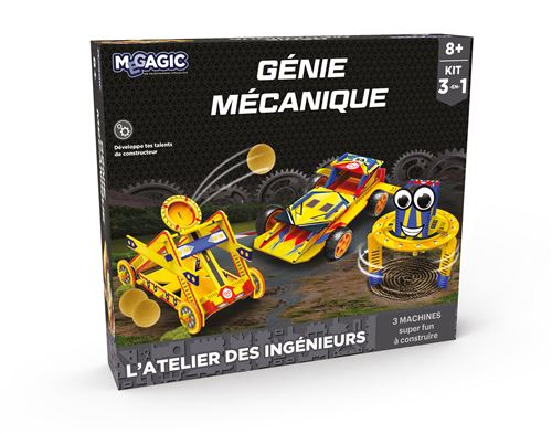 Jeu de construction Megagic Génie Mécanique