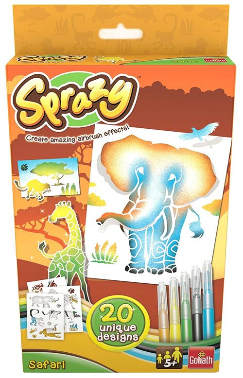 Recharge pour kit créatif Goliath Sprazy Safari