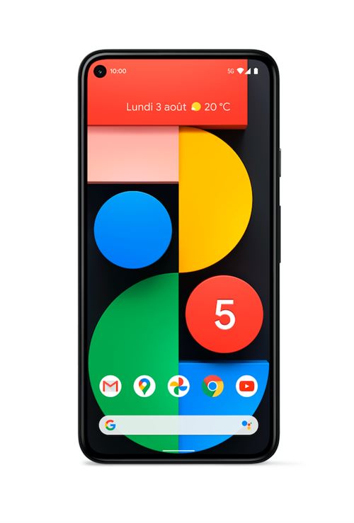 Google Pixel 5 - 5G smartphone - RAM 8 Go / Mémoire interne 128 Go - écran OEL - 6\