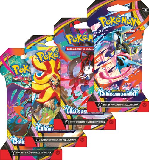 Acheter Carte à collectionner Pokémon ME04 Booster Sleeve Modèle aléatoire État correct - 11,78 € Carte à collectionner Pokémon ME04 Booster Sleeve Modèle aléatoire État correct - Pokémon reconditionné disponible sur Fnac