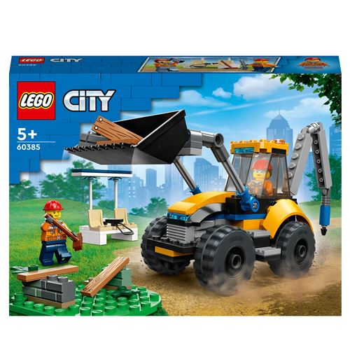 LEGO® City 60385 La pelleteuse de chantier État correct - Lego City reconditionné disponible sur Fnac