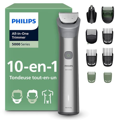 Tondeuse Multifonction Philips Tout-En-1 10-En-1 Mg5931/15