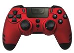 Steelplay MetalTech - Manette de jeu - sans fil - 2.4 GHz - Rouge rubis - pour PC, Sony PlayStation 3, Sony PlayStation 4