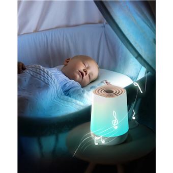 Machine à bruit blanc Portable pour bébé, sons apaisants, thérapie du sommeil, générateur de moniteur sonore pour bébés et adultes, relaxation  1501