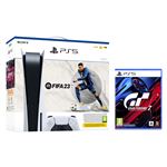 Pack Console Sony PlayStation 5 + FIFA 23 + Gran Turismo 7