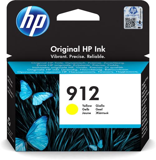 Hp 1X Jaune Cartouche D'encre 912 Jaune