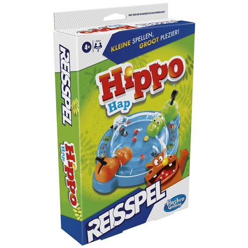 Jeu classique Hasbro Gaming Hippos Gloutons Edition Voyage