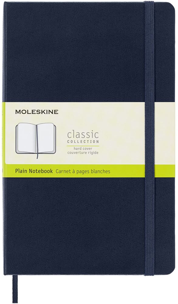 classique à pages blanches grand format Moleskine Couverture