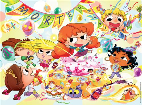 Puzzle 150 pièces : Mortelle Adèle : Mortel Anniversaire Ravensburger Nathan - vue 4