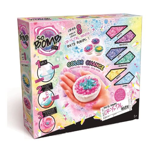 Kit créatif So Bomb Diy Bath Bomb Crystal