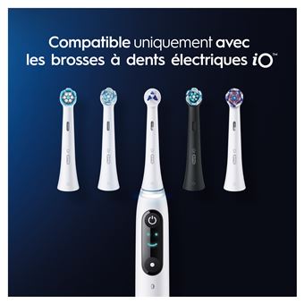 Pack de 2 brossettes Oral-B iO Specialised Clean Blanc