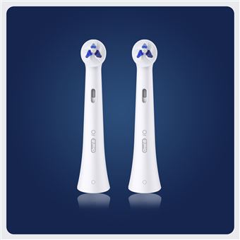 Pack de 2 brossettes Oral-B iO Specialised Clean Blanc