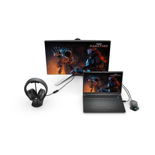 Coque Arrière I/O Pour Dell Alienware M15 R5 - Dark Side Of The Moon - Avec Câble