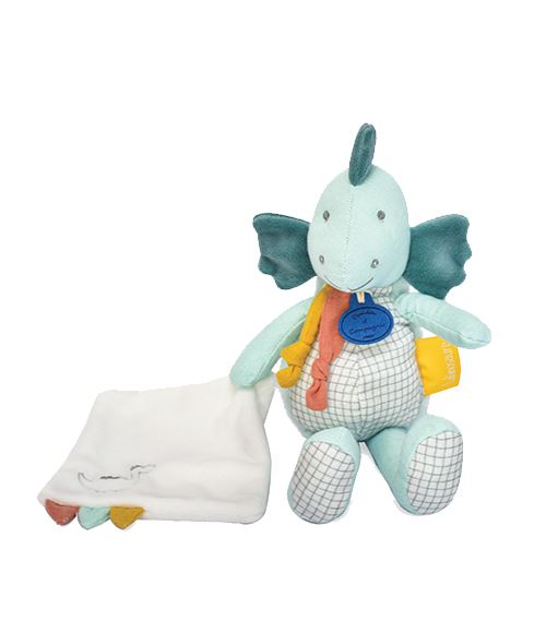 Peluche Dinosaure Mignon Doux 55cm pour les enfants-vert