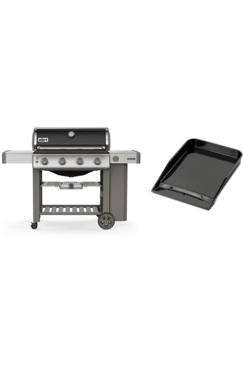 Barbecue gaz Weber Genesis II  E-410 Plancha 16000 W Noir