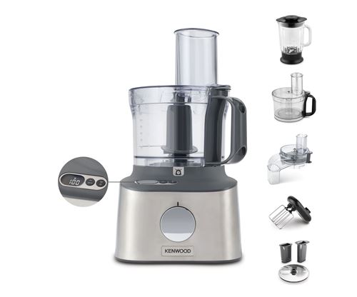 Robot multifonction Kenwood MultiPro Compact+ FDM315SS 800 W Inox satiné