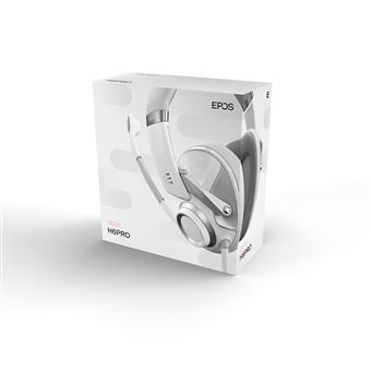 Casque gaming filaire Epos H6PRO à acoustique fermée Blanc