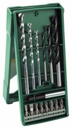 Set mélangé Mini-X-Line Bosch 15 pièces