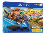 Sony PlayStation 4 - Console de jeux - HDR - 1 To HDD - noir de jais - Crash Team Racing Nitro-Fueled