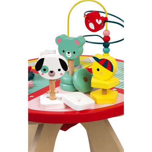 Table D Activites Baby Forest Bois Jeu D Eveil Achat Prix Fnac