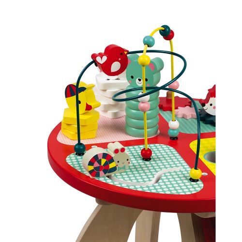 Table activités bois Janod - Table éveil pour bébé jeux