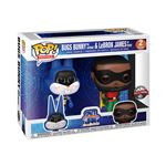 Pack de 2 Figurines Funko Pop Movies Space Jam A New Legacy Bugs and Lebron As Batman and Robin