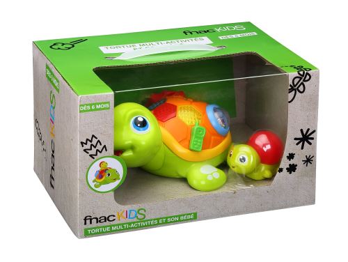 Tortue Multi-Activités Et Son Bébé Fnac Kids