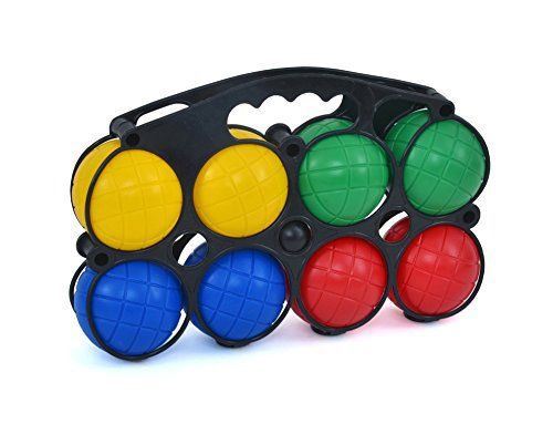 Lumineux Jeu De Pétanque Engelhart - 8 Boules Métalliques Avec Sac De Transport Cochonnet Petanque